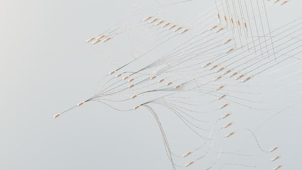 AI neural network visualization representing Vishnu's advanced capabilities