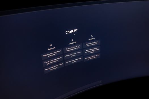 Futuristic AI interface representing the Vishnu upcoming product platform